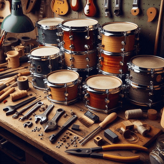 MANUTENÇÃO EM BATERIA ACÚSTICA