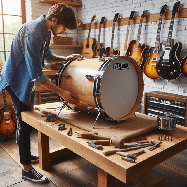 MANUTENÇÃO EM BATERIA ACÚSTICA