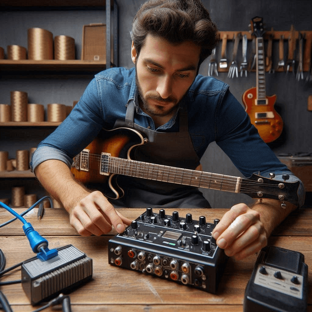 MANUTENÇÃO EQUALIZADOR DE VIOLÃO 
