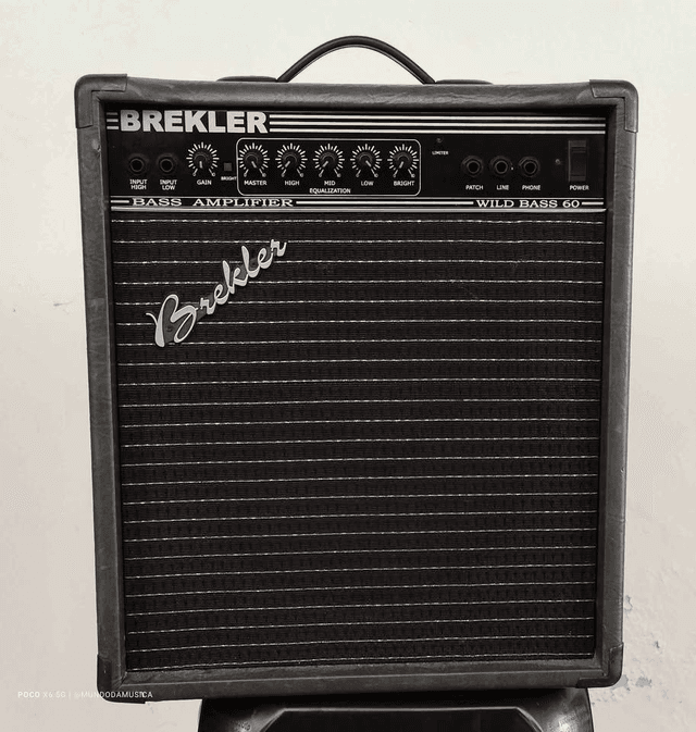 Caixa  Brekler amplificada para Guitarra/baixo 60w