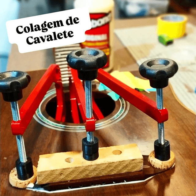 COLAGEM DE CAVALETE